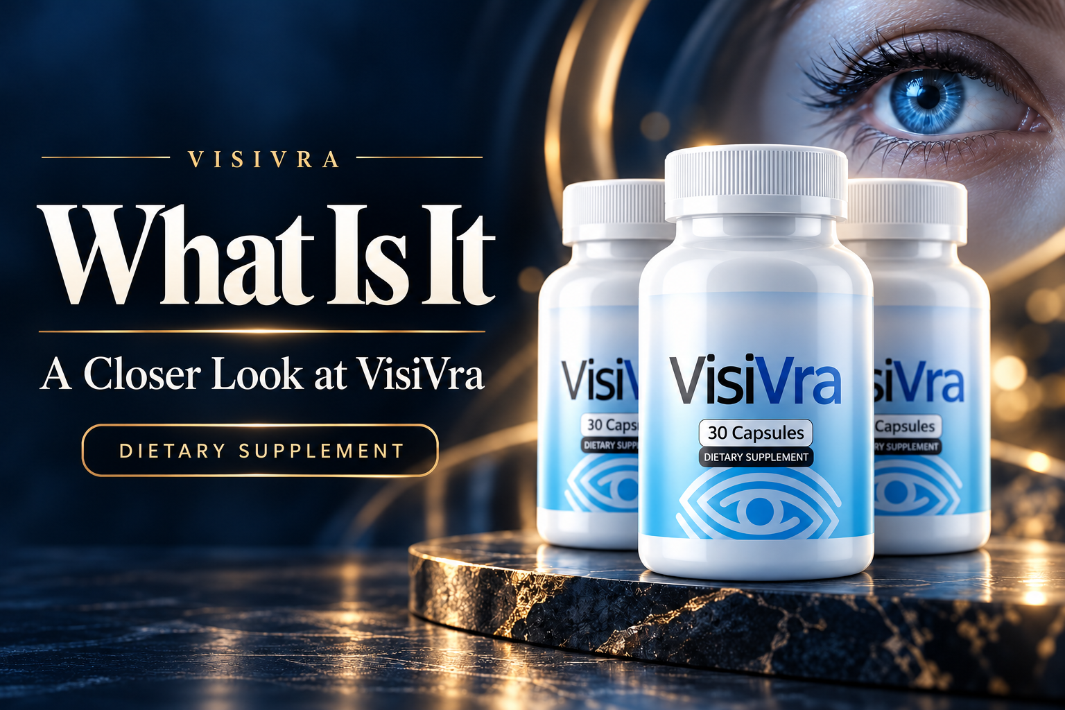 What is Visivra eye health supplement